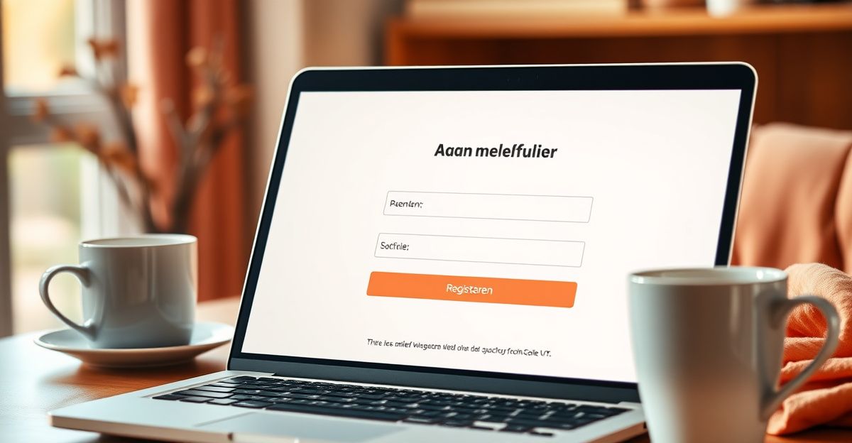 Je account aanmaken in een paar minuten